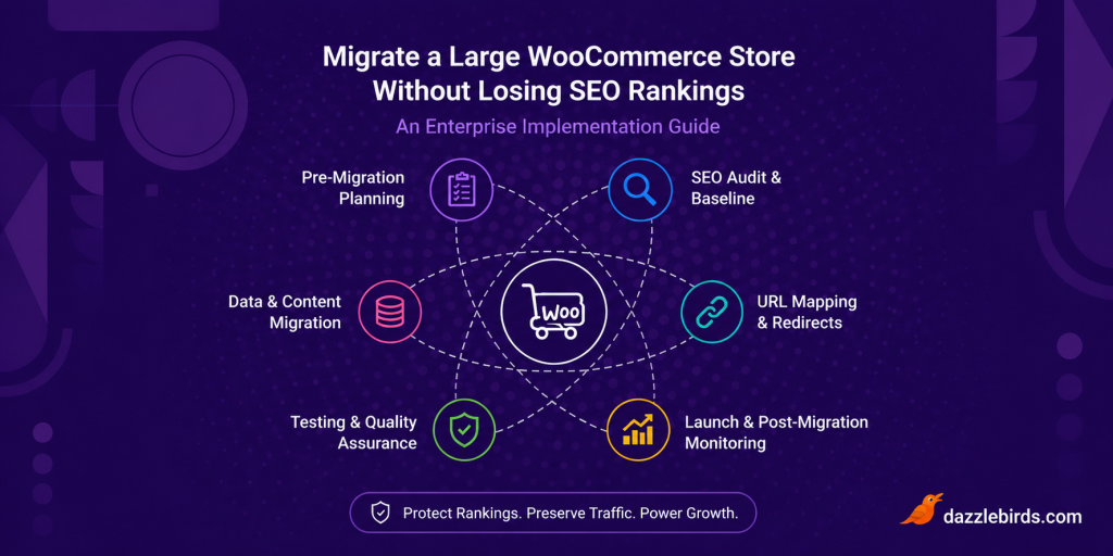 How to Migrate a Large WooCommerce Store Without Losing SEO Rankings: An Enterprise Implementation Guide