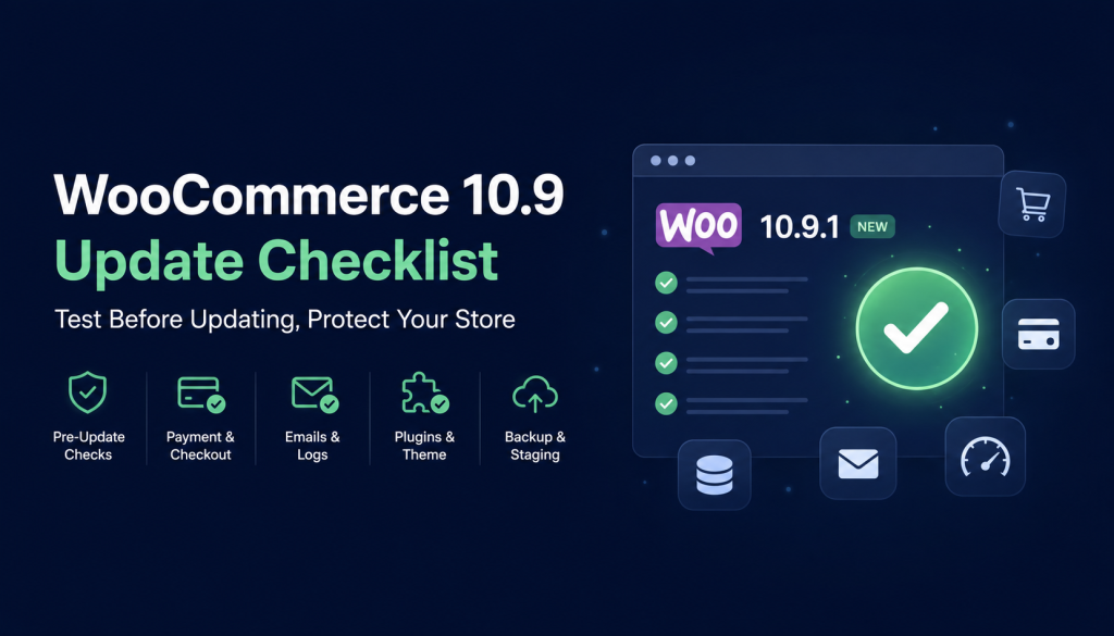 WooCommerce 10.9 Update Checklist: What Store Owners Must Test Before Updating
