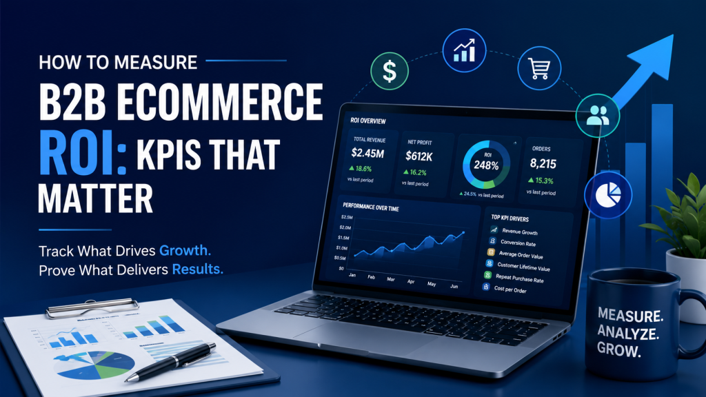 How to Measure B2B Ecommerce ROI: KPIs That Actually Matter