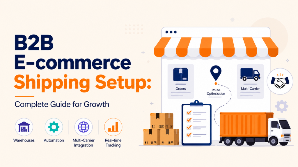Scalable B2B E-commerce Shipping Setup: A Complete Guide for Growing Online Stores