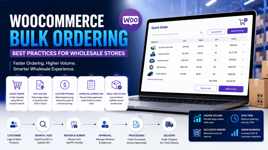 WooCommerce Bulk Ordering: Best Practices for Wholesale Stores
