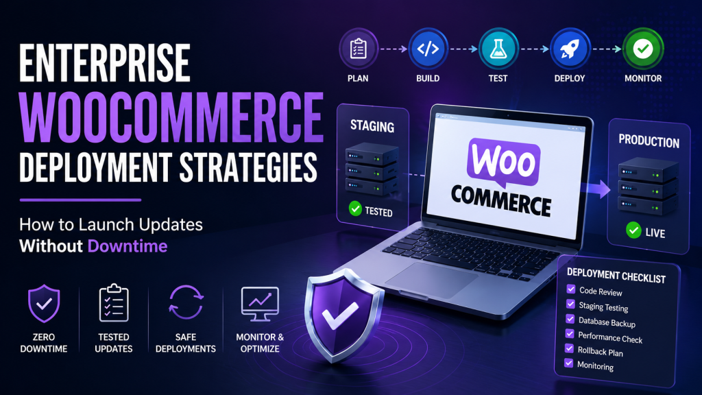 Enterprise WooCommerce Deployment Strategies: How to Launch Updates Without Downtime