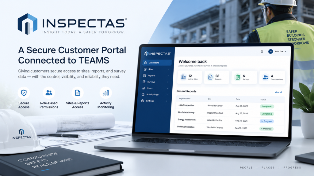 Secure WordPress customer portal dashboard with role-based access to sites, reports, surveys, and activity monitoring.