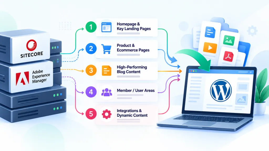 What to Migrate First When Leaving an Enterprise CMS