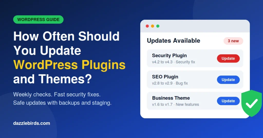 How Often Should You Update WordPress Plugins? A Simple Schedule That Works